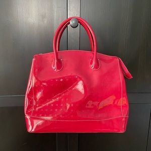 Arcadia Patent Leather Tote or Travel Bag